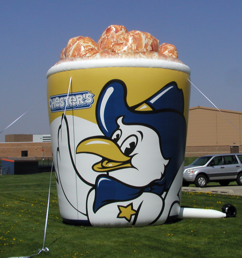 Inflatable Product Replicas 20' Inflatable Chicken Bucket